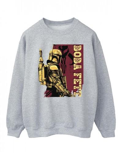 Star Wars heren het boek van Boba Fett katoenen sweatshirt in westerse stijl