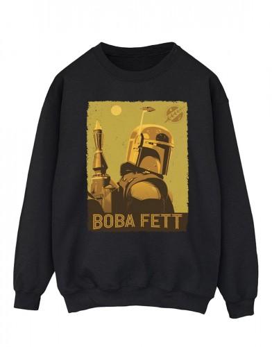 Star Wars heren het boek van Boba Fett planetaire stare katoenen sweatshirt