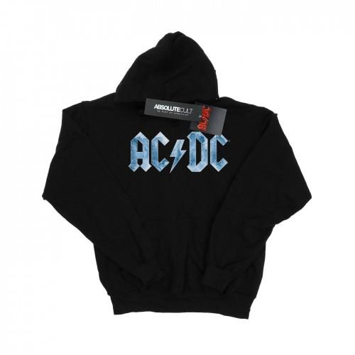 AC/DC jongensblauwe hoodie met ijslogo