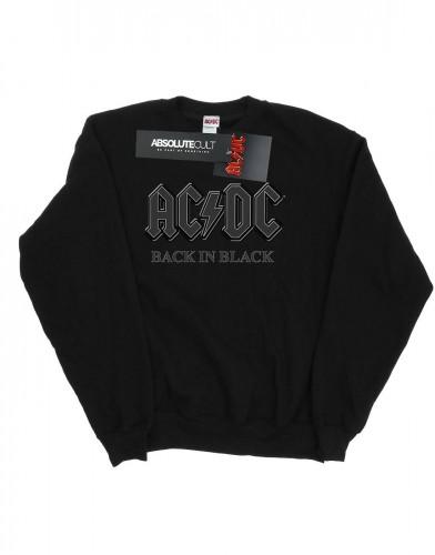 AC/DC jongens terug in zwart sweatshirt