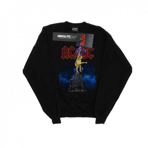 AC/DC Lightning-sweatshirt met stijve bovenlip voor jongens