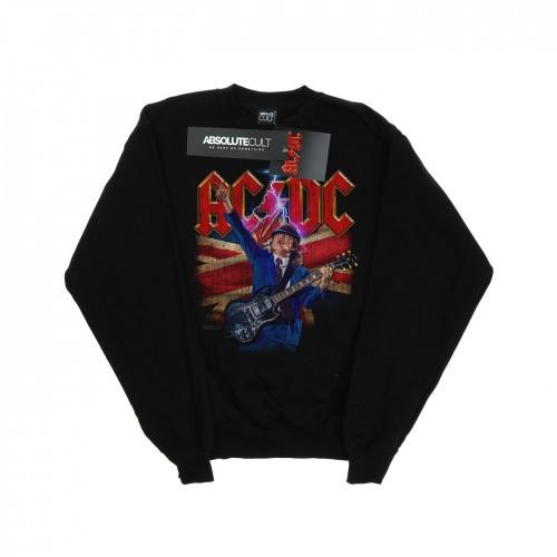 AC/DC Angus Union Flag Lightning-sweatshirt voor jongens