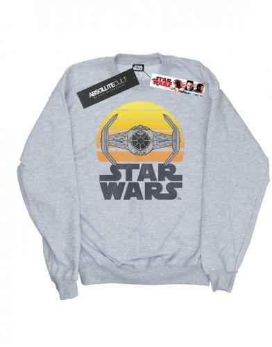 Star Wars heren zonsondergang TIE Fighter katoenen sweatshirt
