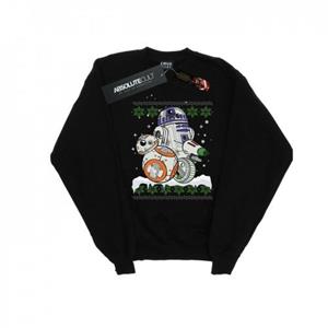 Star Wars Heren The Rise Of Skywalker Rolling This Christmas Cotton Sweatshirt