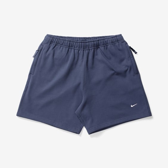 Nike Solo Swoosh Brushed-back Fleece Shorts