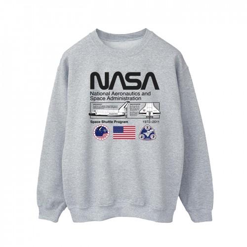 NASA Heren Space Admin katoenen sweatshirt