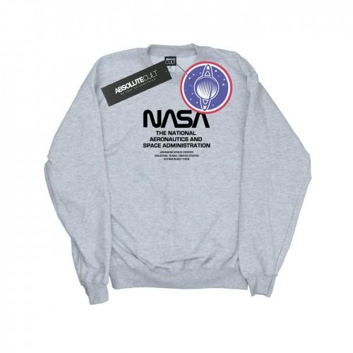 NASA heren worm Blurb katoenen sweatshirt
