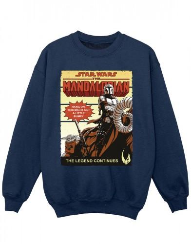 Pertemba FR - Apparel Star Wars The Mandalorian Girls Bumpy Ride-sweatshirt