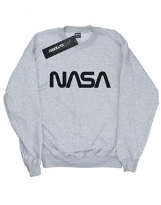 NASA meisjes modern logo sweatshirt