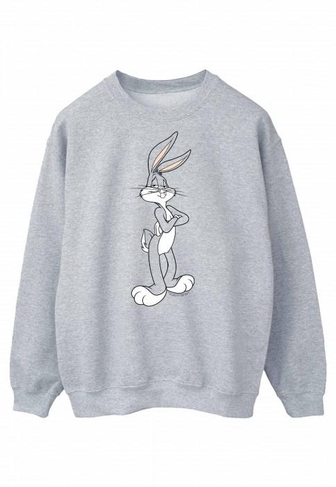 Looney Tunes Heren Bugs Bunny gekruiste armen katoenen sweatshirt