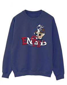 Looney Tunes Heren Bugs & Taz Engeland katoenen sweatshirt