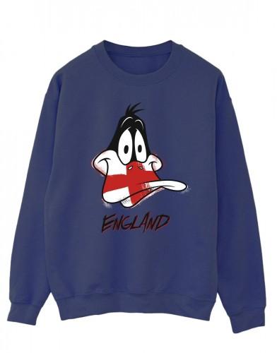 Looney Tunes heren Daffy Engeland gezicht katoenen sweatshirt