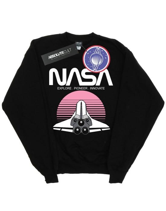 NASA Space Shuttle Sunset-sweatshirt voor meisjes