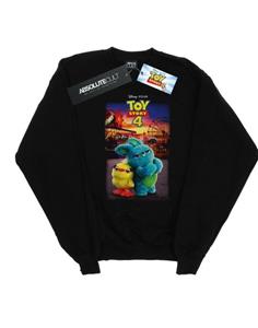 Disney heren Toy Story 4 Ducky en Bunny poster katoenen sweatshirt