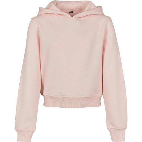 Build Your Brand Bouw je merk meisjes cropped hoodie