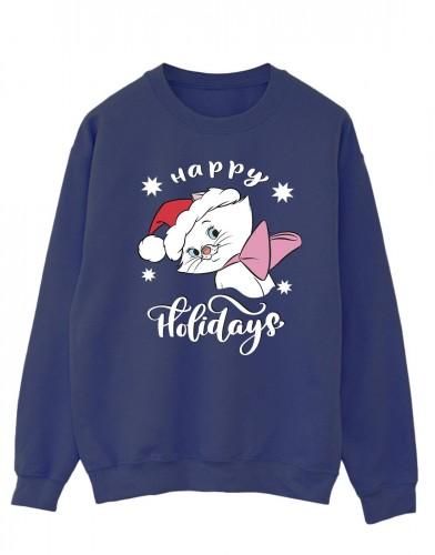 Disney Heren The Aristocats Happy Holidays katoenen sweatshirt