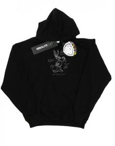 Looney Tunes Heren Bugs Bunny Tekening Instructie Hoodie