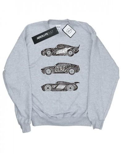Disney Heren Cars Tekst Racers Katoenen sweatshirt