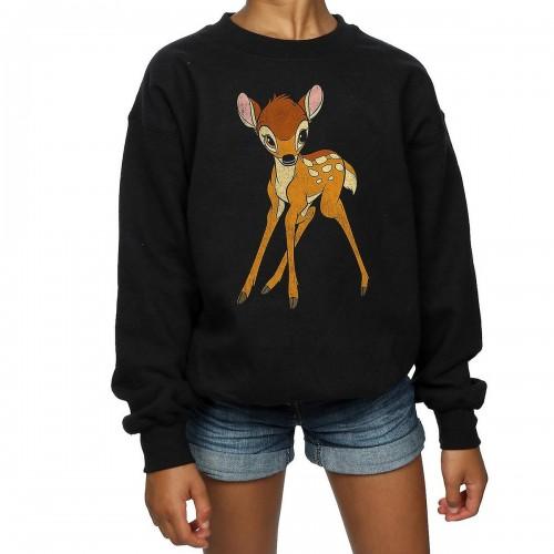 Bambi Meisjes Klassiek Katoen Sweatshirt
