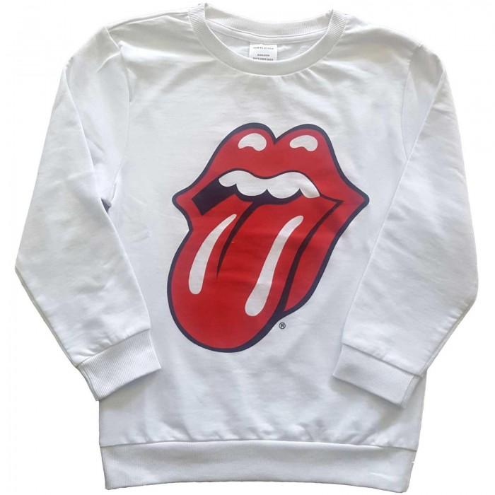 The Rolling Stones Het Rolling Stones klassieke tongsweatshirt voor kinderen/kinderen