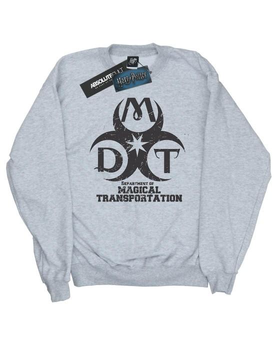 Harry Potter Girls Department of Magical Transportation-logo sweatshirt