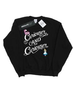 Disney meisjes Alice In Wonderland Curiouser Sweatshirt