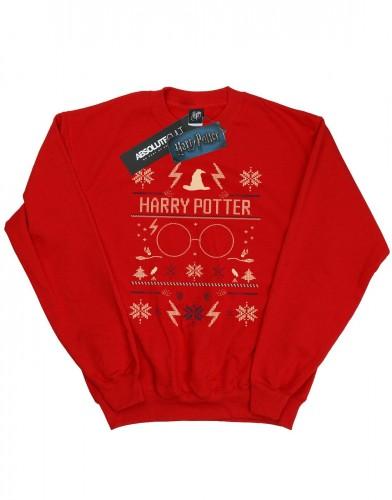 Harry Potter heren kerstpatroon katoenen sweatshirt