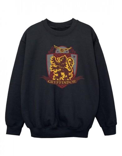 Harry Potter Girls Griffoendor Sweatshirt met badge op de borst