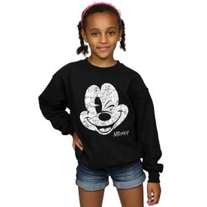 Disney meisjes Mickey Mouse gezicht katoenen sweatshirt
