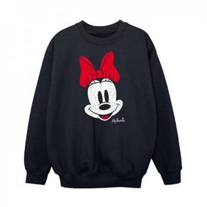 Disney meisjes Minnie Mouse gezicht katoenen sweatshirt