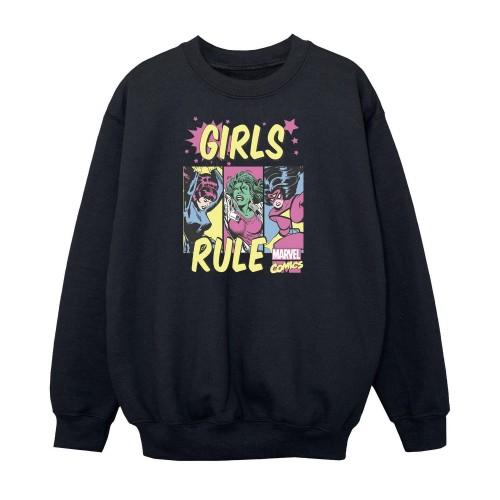Marvel Comics Girls Rule Sweatshirt
