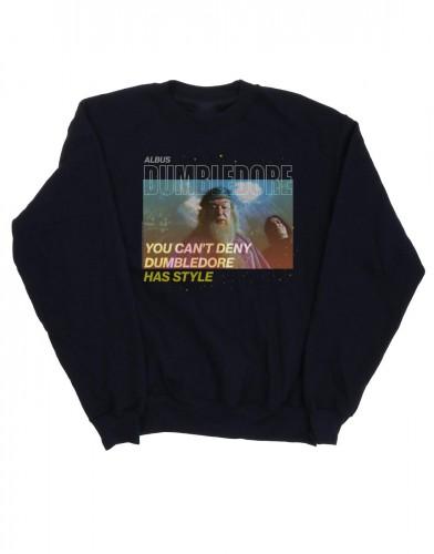 Harry Potter heren katoenen sweatshirt in Dumbledore-stijl