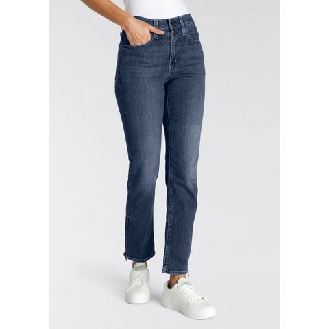 Levi's 5-pocket jeans 724 BUTTON SHANK met rits bij de zoom
