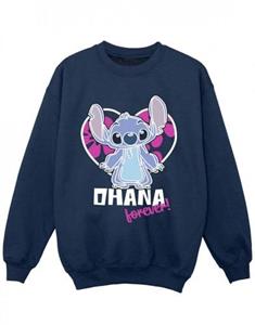Disney meisjes Lilo en Stitch Ohana Forever Heart sweatshirt