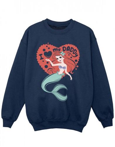 Disney Girls De kleine zeemeermin Love Daddy Sweatshirt