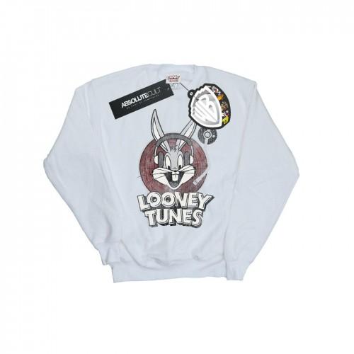 Looney Tunes meisjes Bugs Bunny Circle-logo sweatshirt