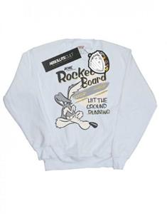 Looney Tunes Wile E Coyote Rocket Board-sweatshirt voor meisjes