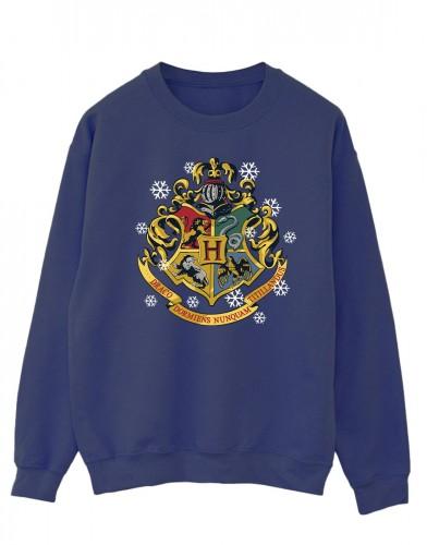Harry Potter heren kerstembleem katoenen sweatshirt