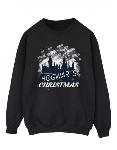Harry Potter Heren Hogwarts Kerst katoenen sweatshirt