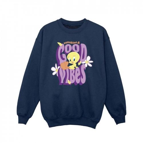 Looney Tunes Girls Tweeday Sunshine & Good Vibes-sweatshirt