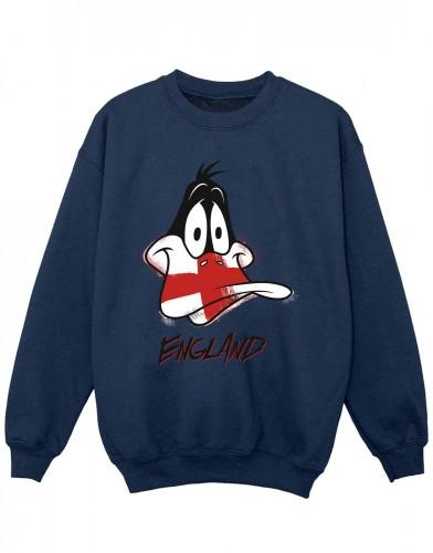 Looney Tunes meisjes Daffy Engeland Face Sweatshirt