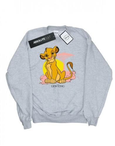 Disney heren The Lion King Simba pastel katoenen sweatshirt