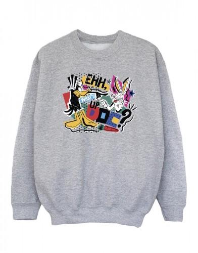 Looney Tunes Girls What's Up Doc Pop Art Sweatshirt