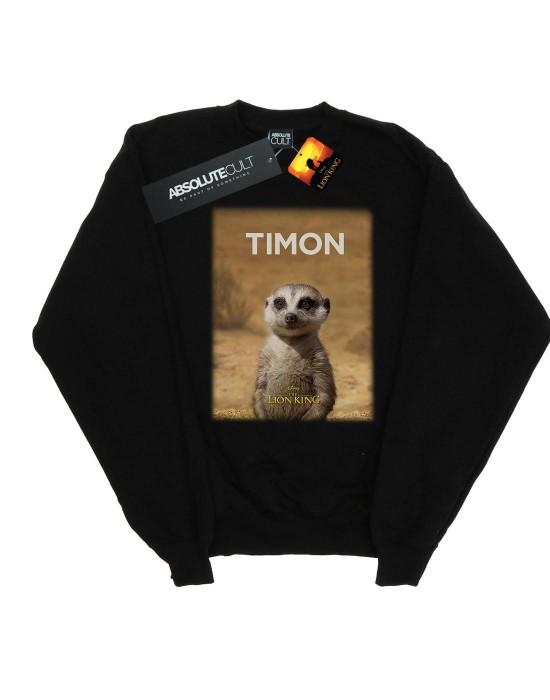 Disney heren The Lion King film Timon poster katoenen sweatshirt