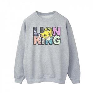 Disney Heren katoenen sweatshirt met het Lion King-patroonlogo