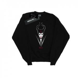 Disney Girls Maleficent Meesteres van Evil Face Sweatshirt