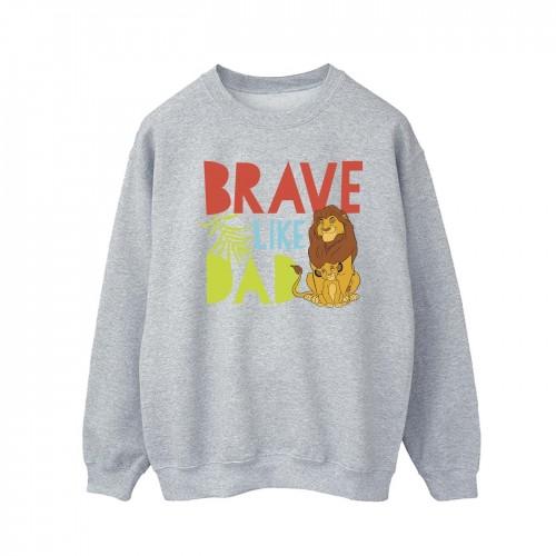 Disney heren The Lion King Brave Like Dad katoenen sweatshirt