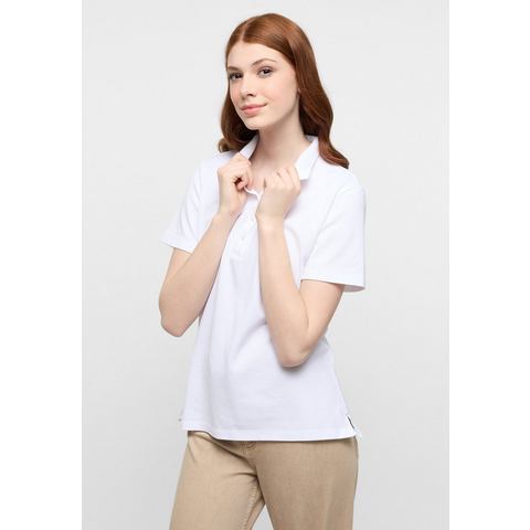 ETERNA Mode GmbH Poloshirt in weiß unifarben