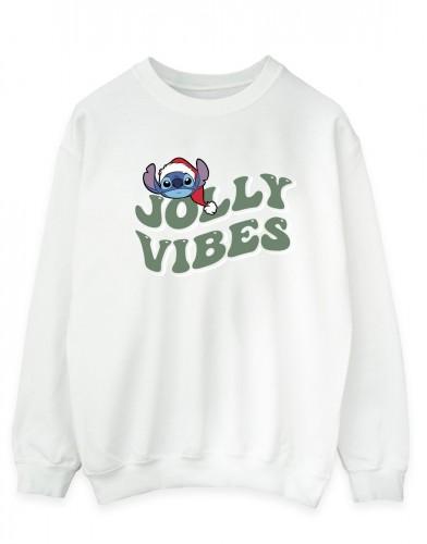 Disney heren Lilo & Stitch Jolly Chilling Vibes katoenen sweatshirt