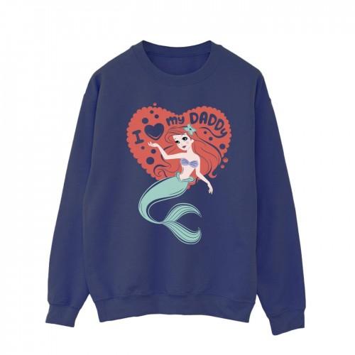 Disney heren de kleine zeemeermin Love Daddy katoenen sweatshirt